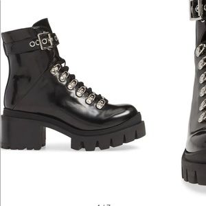 Jeffrey Campbell Combat boots Size 7.5